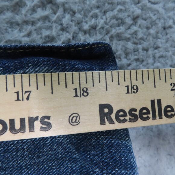 Polo Ralph Lauren Jeans Mens 36x34 Blue Cortland 300 Straight Leg Denim Preppy - Picture 8 of 13